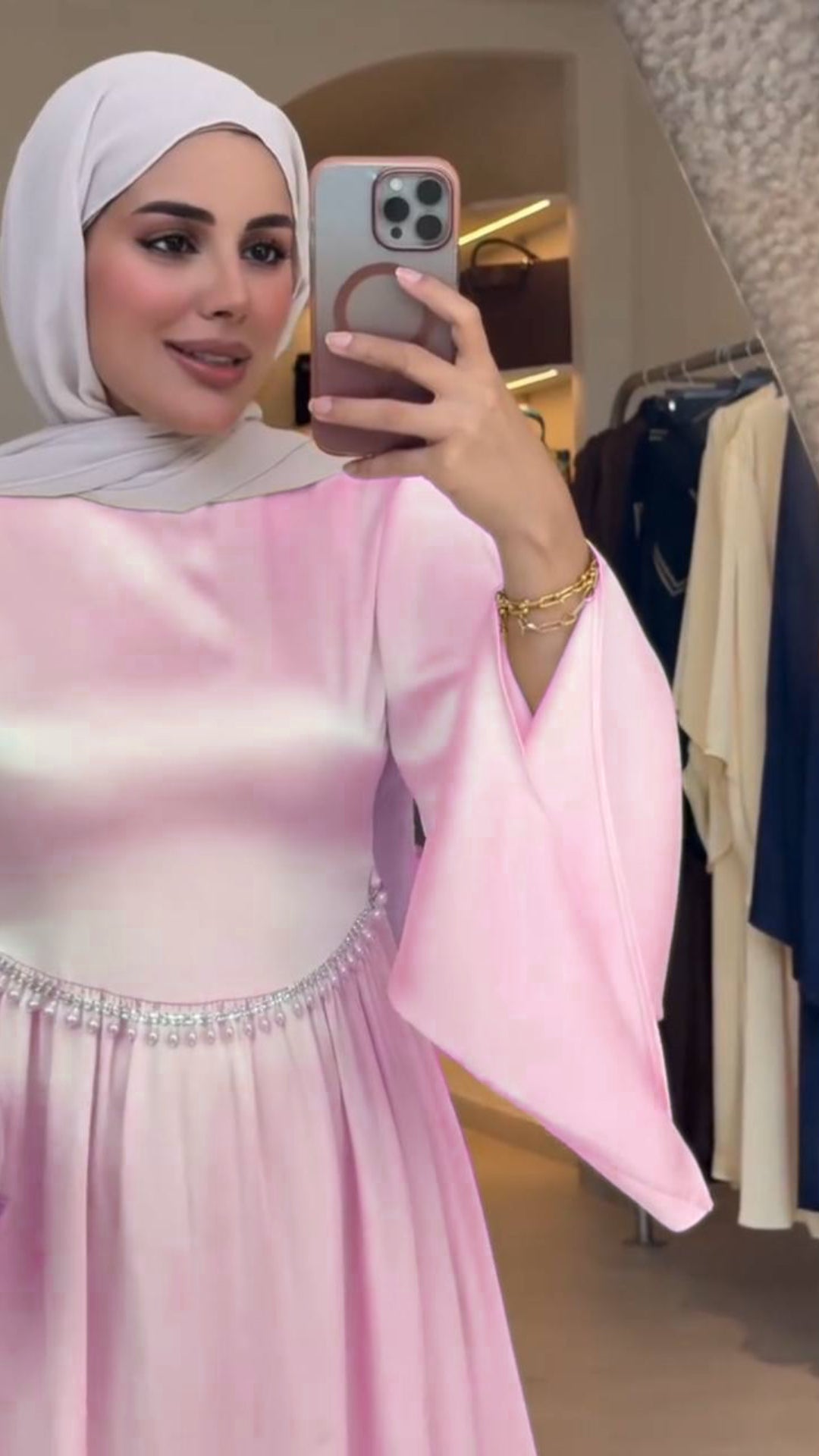 silk dress