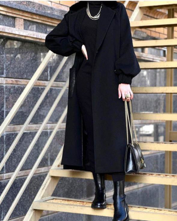 black coat
