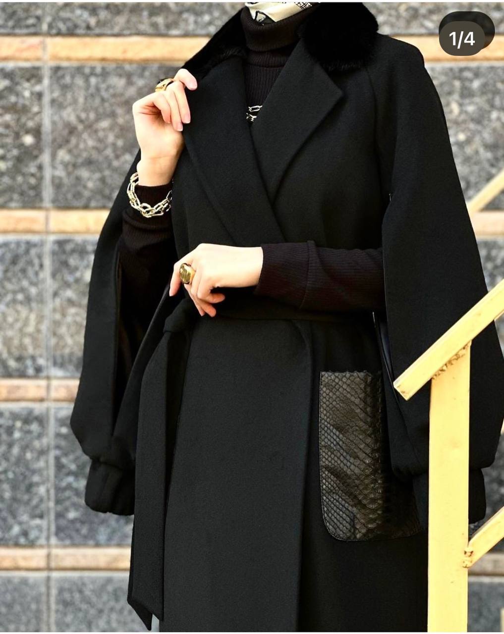 black coat