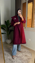 coat bergandy
