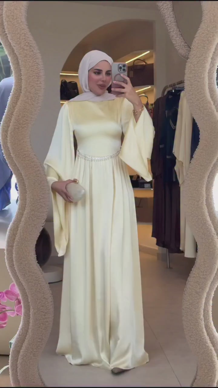 silk dress